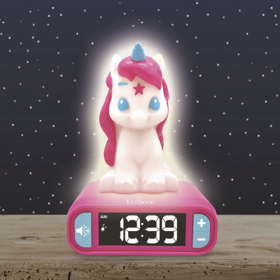 Lexibook Unicorn Alarm Clock With Night Light