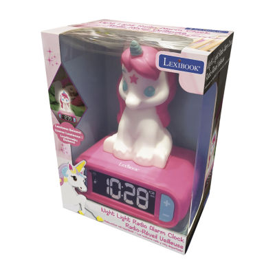 Lexibook Unicorn Alarm Clock With Night Light