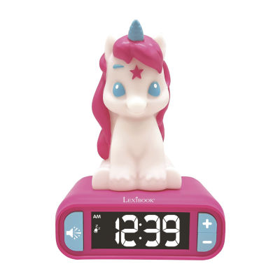 Lexibook Unicorn Alarm Clock With Night Light Electronic Game