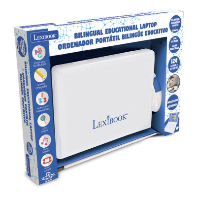 Lexibook Unicorn Bilingual Educational Laptop - 124 Activities Electronic Learning