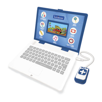 Lexibook Bilingual Educational Laptop - 130 Activities Electronic Learning