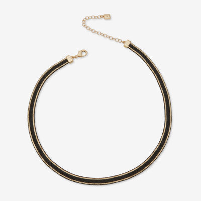 Worthington Womens 17 Inch Collar Necklace