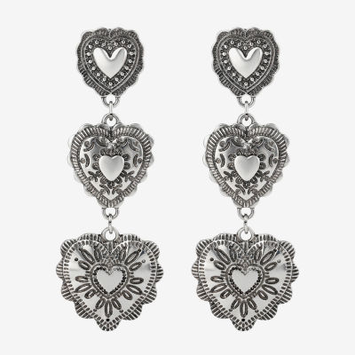 JS Jessica Simpson Womens Drop Earrings