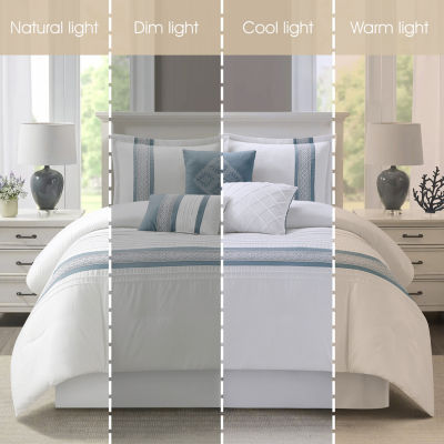 Stratford Park Keegan 7pc Lightweight Comforter Set