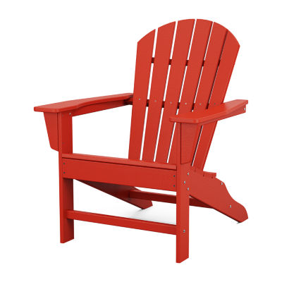 Martha Stewart by POLYWOOD South Beach Adriondack Chair One Size Red 594$