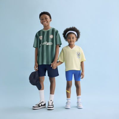 Thereabouts Little & Big Kid Boys Mid Rise Fleece Pull-On Short