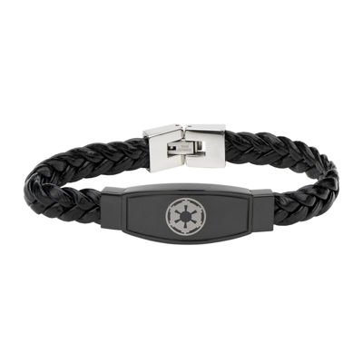 Star Wars® Imperial Crest Mens Stainless Steel Bracelet