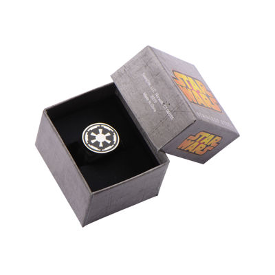 Star Wars® Imperial Symbol Mens Stainless Steel Ring