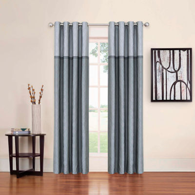 Eclipse Arno Grommet Top Blackout Single Curtain Panel
