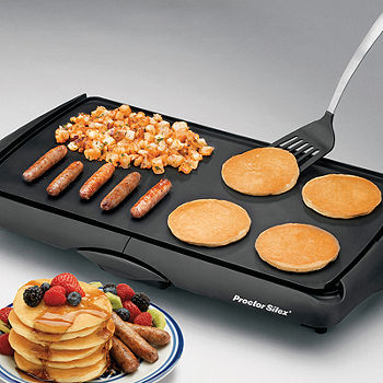 MegaChef Crepe and Pancake Maker Breakfast Griddle 975112070M, Color: Black  - JCPenney