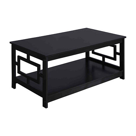 Town Square Coffee Table, One Size, Black