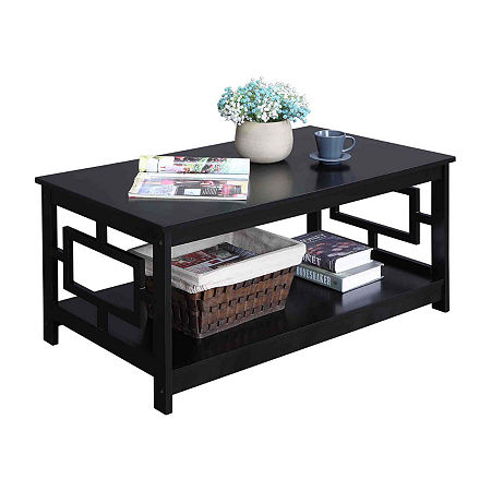 Town Square Coffee Table, One Size, Black