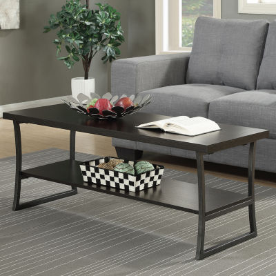 X Calibur Living Room Collection Metal Coffee Table