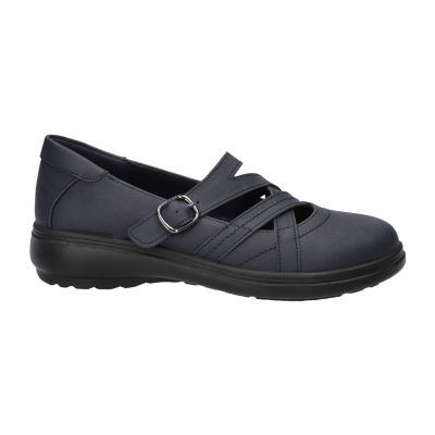 Easy Street Wise Womens Round Mary Jane Shoes