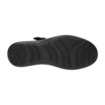 Easy Street Wise Womens Round Mary Jane Shoes