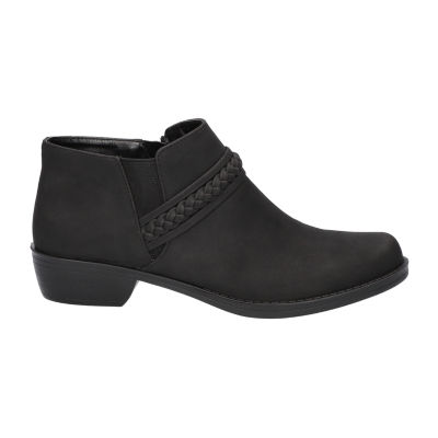 Easy Street Womens Jalia Block Heel Booties