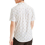 Dockers Signature Comfort Flex Short Sleeve Mens Classic Fit Short Sleeve Button-Down Shirt