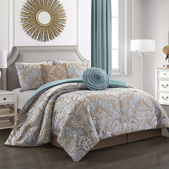 Stratford Park Esmay 6-pc. Complete Bedding Set with Sheets - JCPenney