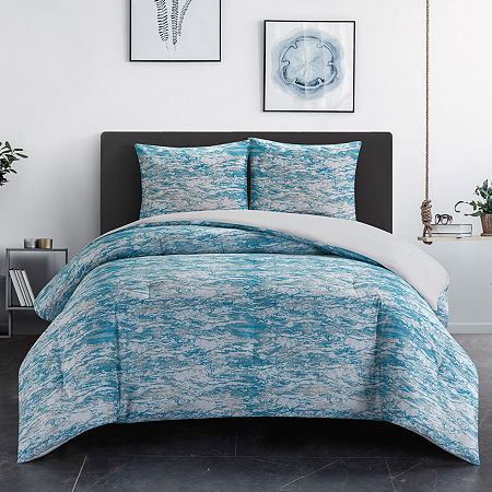 Stratford Park Brooklyn 3-pc. Midweight Comforter Set, One Size, Blue