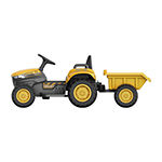 Blazin Tractor W/ Trailer 12v (Yellow)