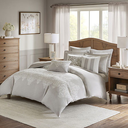 Madison Park Signature Barely There Comforter Set, One Size, White