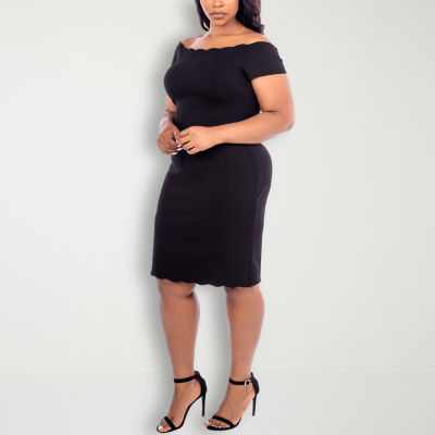 Premier amour off the shoulder best sale sheath dress