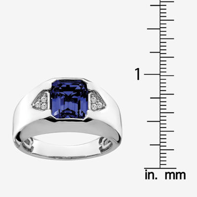 Jcpenney blue hot sale sapphire ring