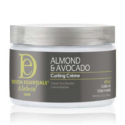 Design Essentials Natural Almond Avocado Curling CrMe Hair Cream 12 oz One Size 7$