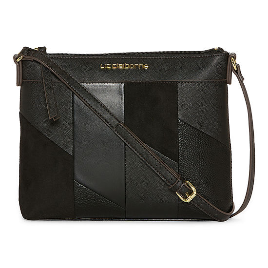 Liz Claiborne Sienna Crossbody Bag, Color: Black - JCPenney