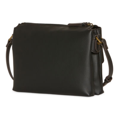 Liz Claiborne Lola Crossbody Bag, Color: Black - JCPenney