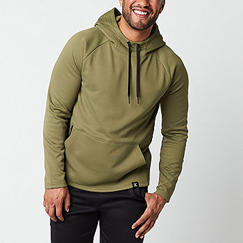 Xersion Performance Fleece Mens Long Sleeve Hoodie, Color: Burnt Olive -  JCPenney