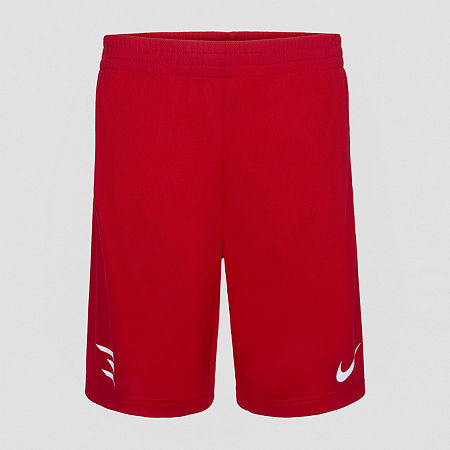 Nike 3BRAND by Russell Wilson Big Boys Basketball Short, X-large, Red