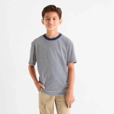 Thereabouts Little & Big Boys Oversized Crew Neck Short Sleeve T-Shirt