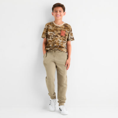 Xersion Little & Big Kid Boys Cuffed Mid Rise Regular Fit Jogger Pant