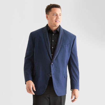 J. Ferrar Evening Edition Mens Big and Tall Tuxedo Jacket