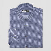 IZOD All Over Stretch Mens Regular Fit Easy Care Wrinkle Free Long Sleeve Dress  Shirt - JCPenney
