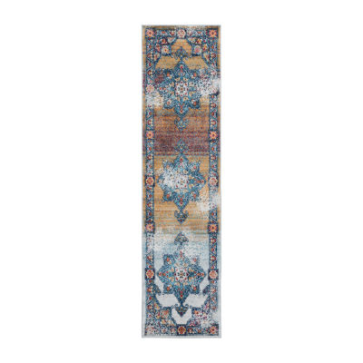 Alexandria 2 Bordered Indoor Rectangular Runner