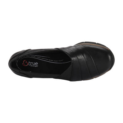 Btrue By Baretraps Gisela Womens Round Closed Toe Slip-On Shoe
