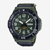 Men's Casio Solar Powered Black Military Style Watch MTPS120L-1AV