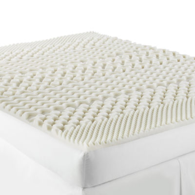 Home Expressions 7-Zone Memory Foam Mattress Topper