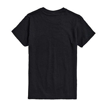 NIKE Regular Fit Graphic Print Crew-Neck T-Shirt For Men (Black, S)