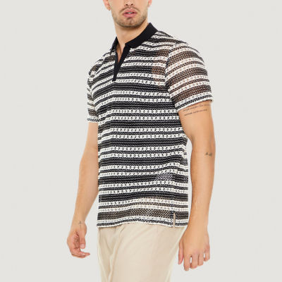 Forever 21 Mens Short Sleeve Knit Polo Shirt