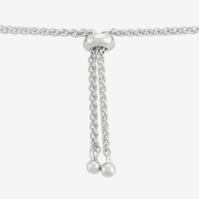 1/ CT. T.W. Natural White Diamond Sterling Silver Bolo Bracelet