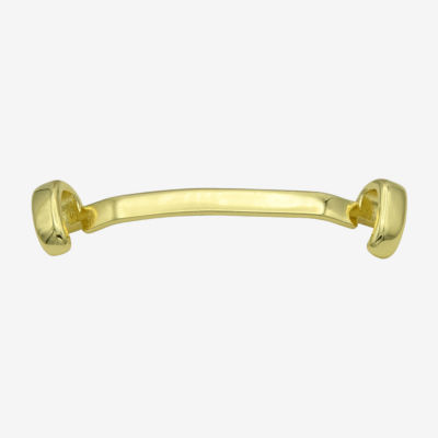 Silver Reflections Womens 14K Gold Over Brass Ring Guard