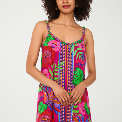 Sam And Jess Womens Sleeveless Floral Maxi Dress