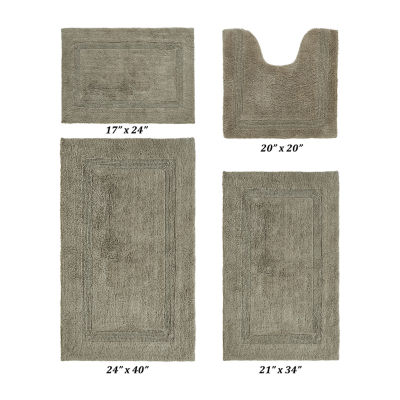 Better Trends Lux Tufted Mat 4-pc. Bath Rug Set