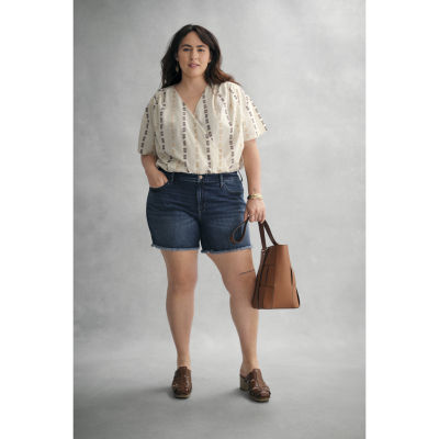 a.n.a Renee Woven Bucket Bag
