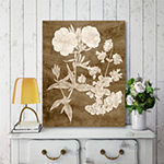 Courtside Market Botanical In Taupe Canvas Art