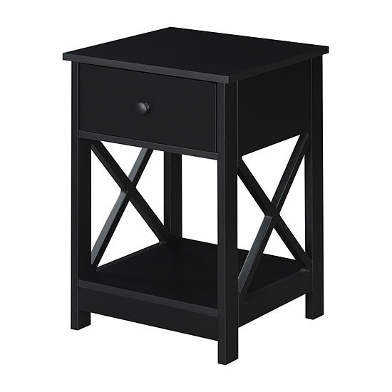 Oxford 1-Drawer Storage End Table
