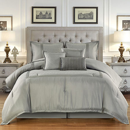 Stratford Park Isaak 7-pc. Complete Bedding Set with Sheets, One Size, Gray